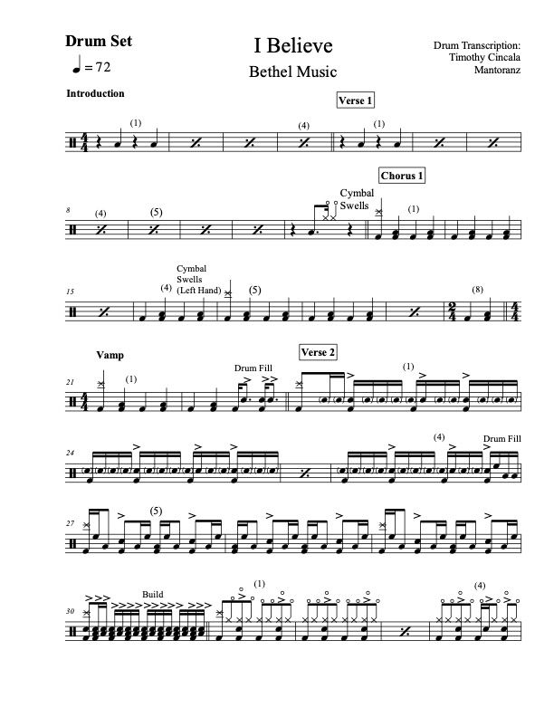 I Believe - Bethel Music