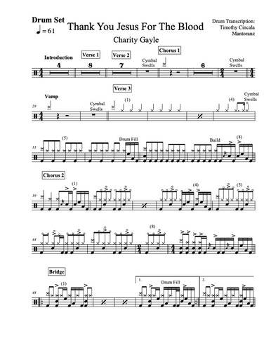 Thank You Jesus For The Blood - Charity Gayle | WDA