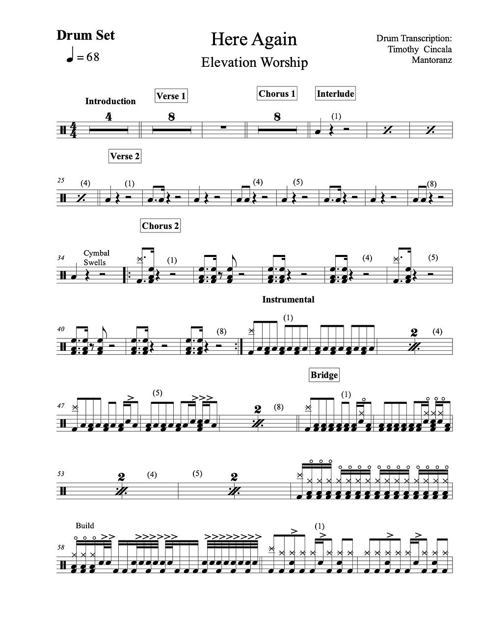 Here Again Elevation Worship Wda