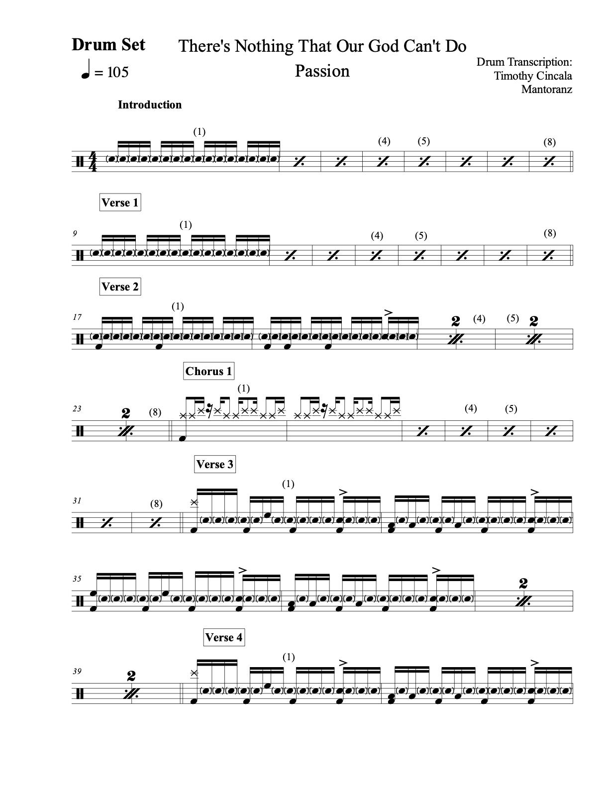 There's Nothing That Our God Can't Do - Passion