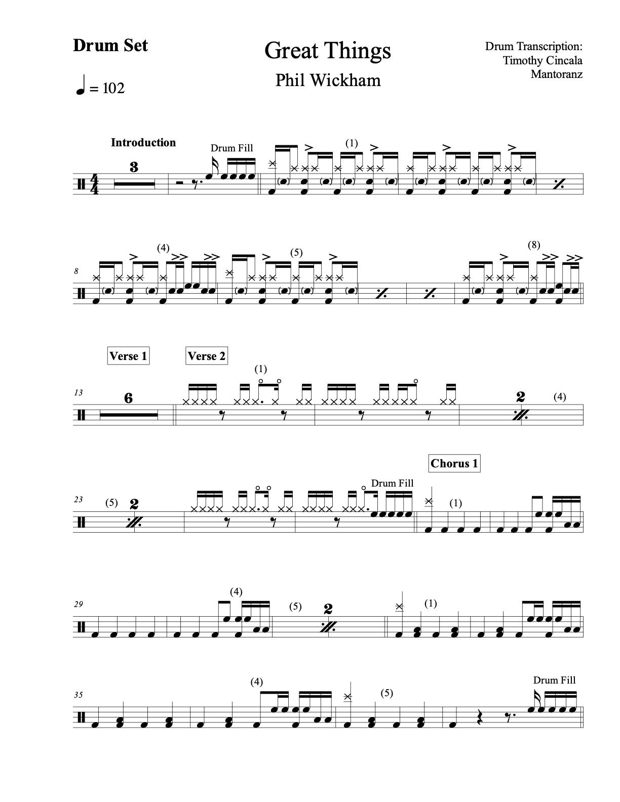 Great Things - Phil Wickham