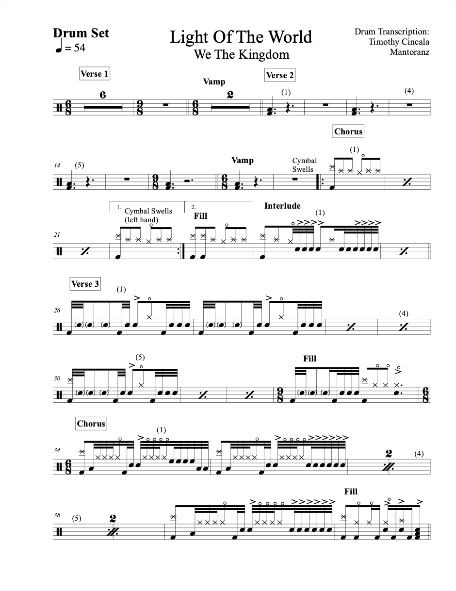 Light of the World - We The Kingdom