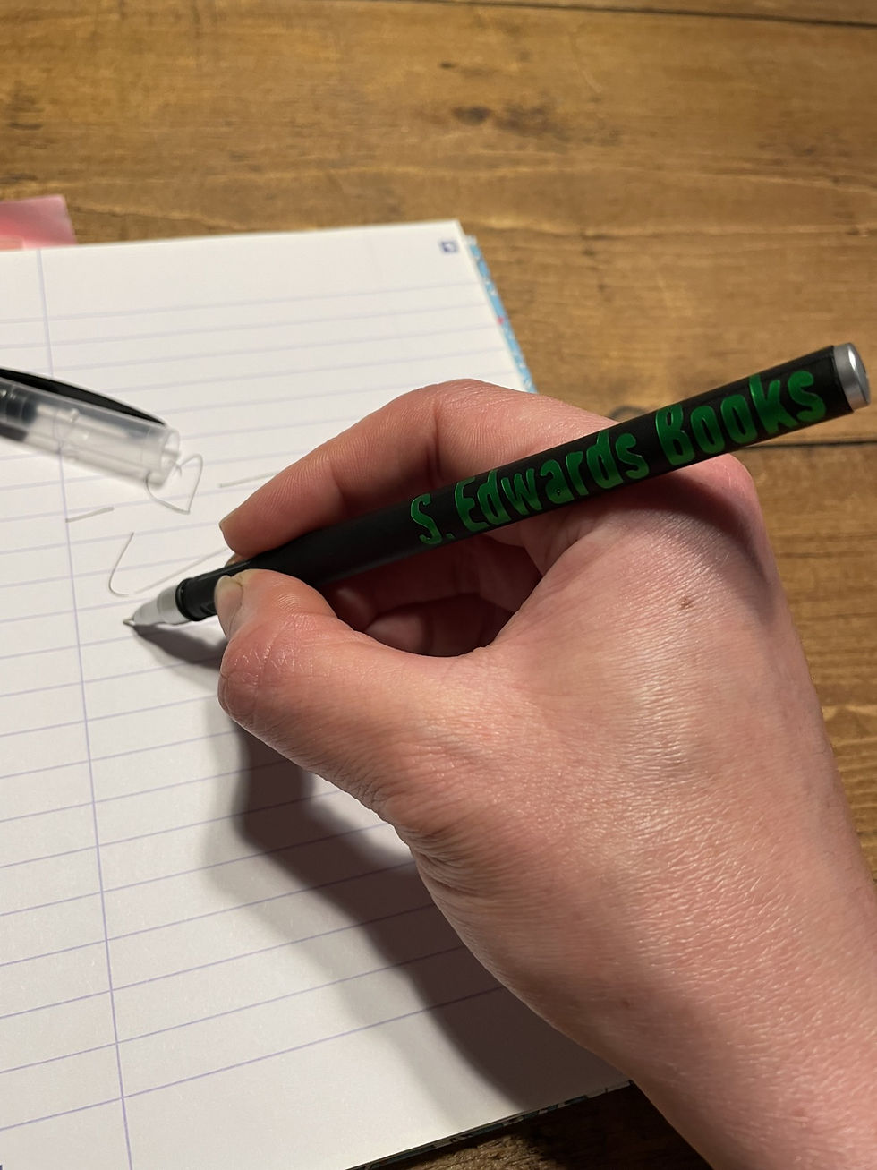 Thumbnail: Grammar Notebook and Pen
