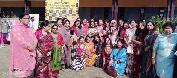DyvigyaCare Organic Pads Exhibition- Modern Public School