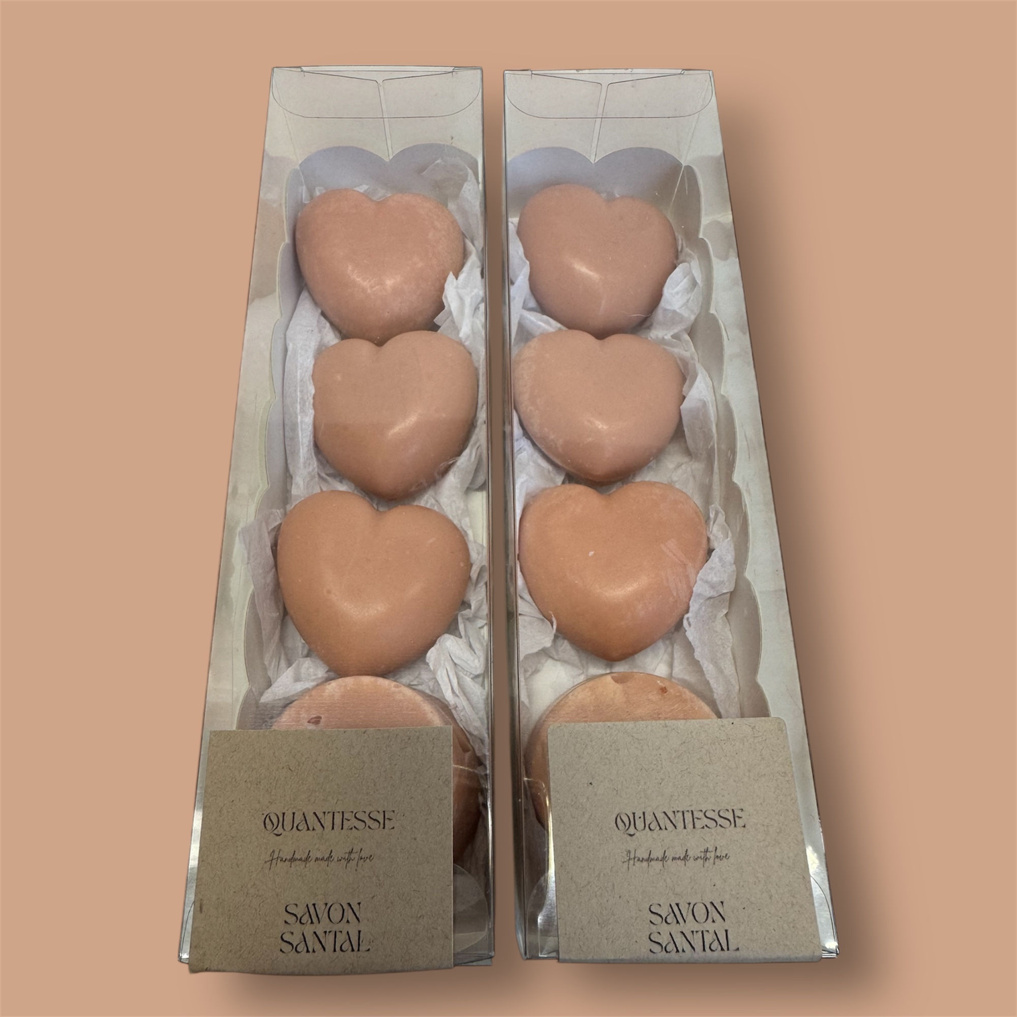 6X Boîtes de 4 Savons de 25 grammes Santal (Unité 7,00€)