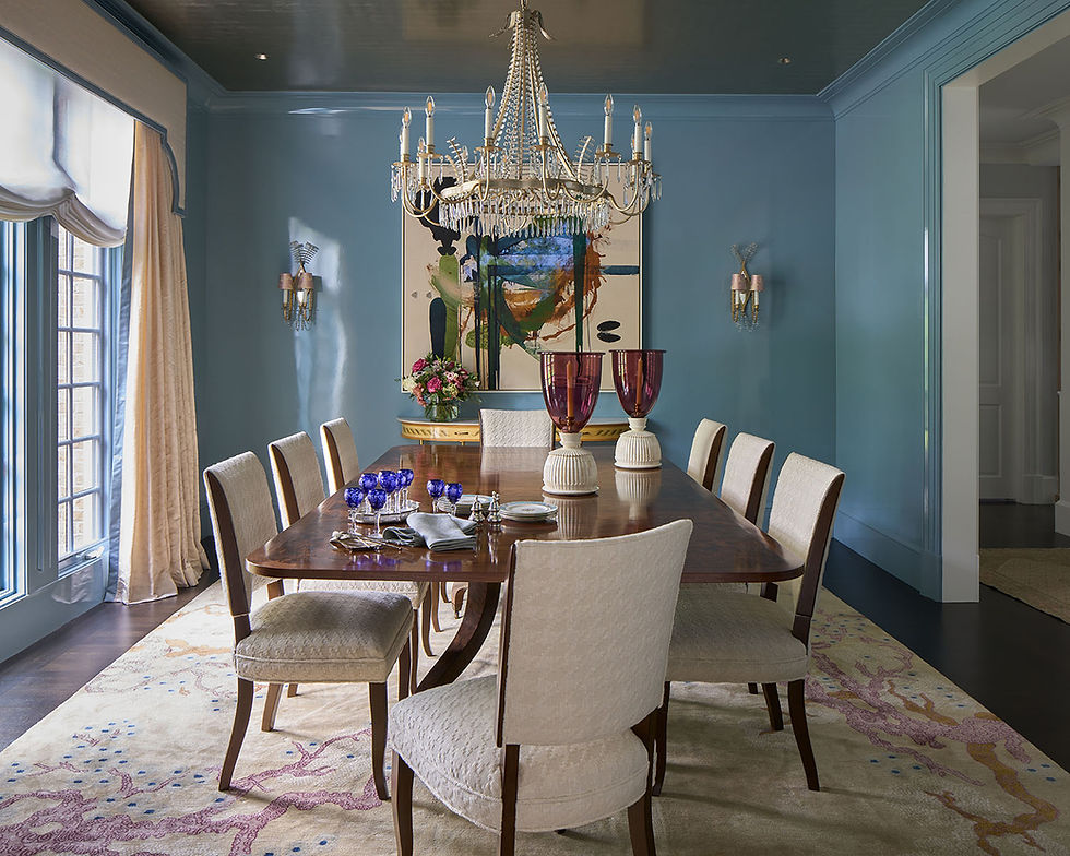Dining Room Design by Lisa Frantz Interiors