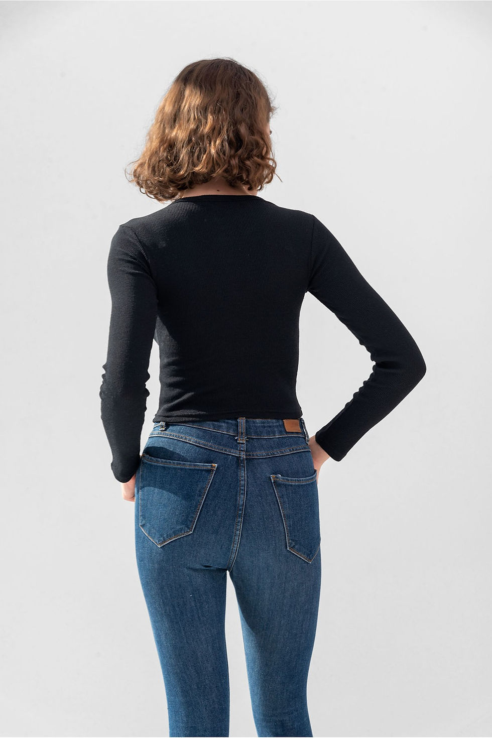 Μικρογραφία: Μπλούζα crop ribbed