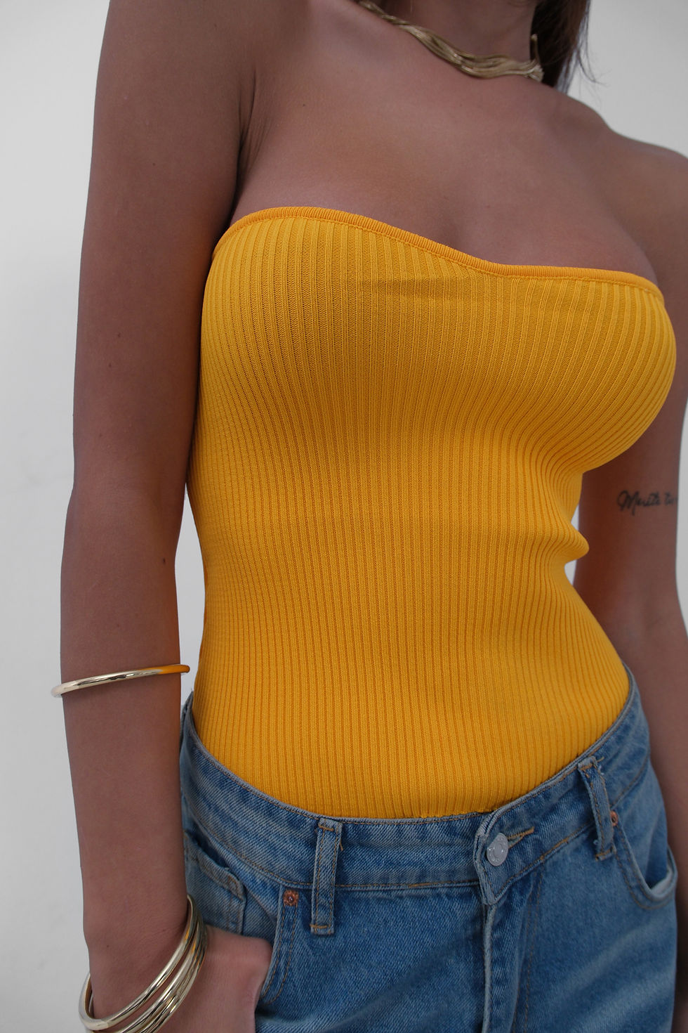 Μικρογραφία: Μπλουζάκι strapless mango