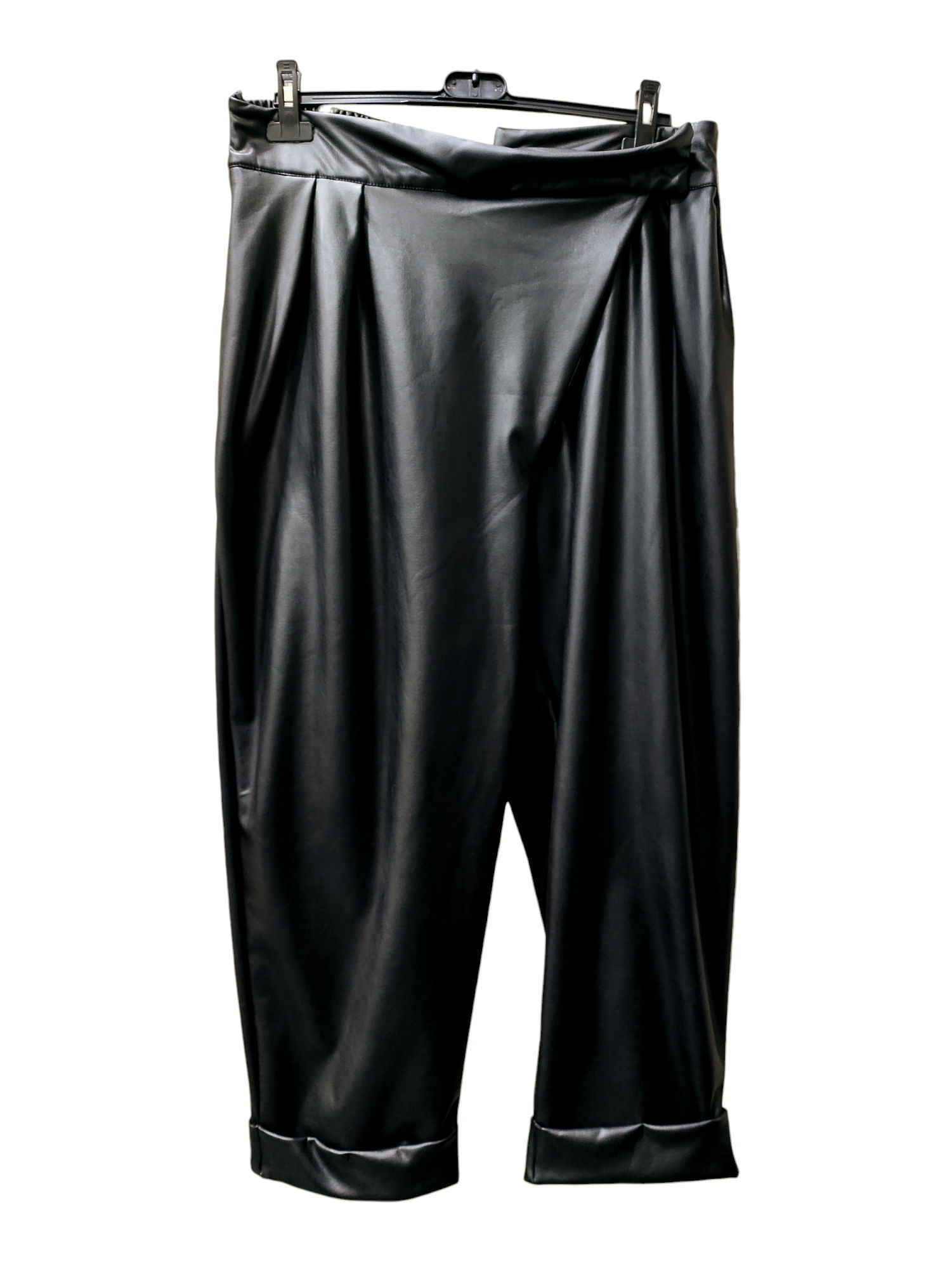 Παντελόνι δερματίνη plus size 