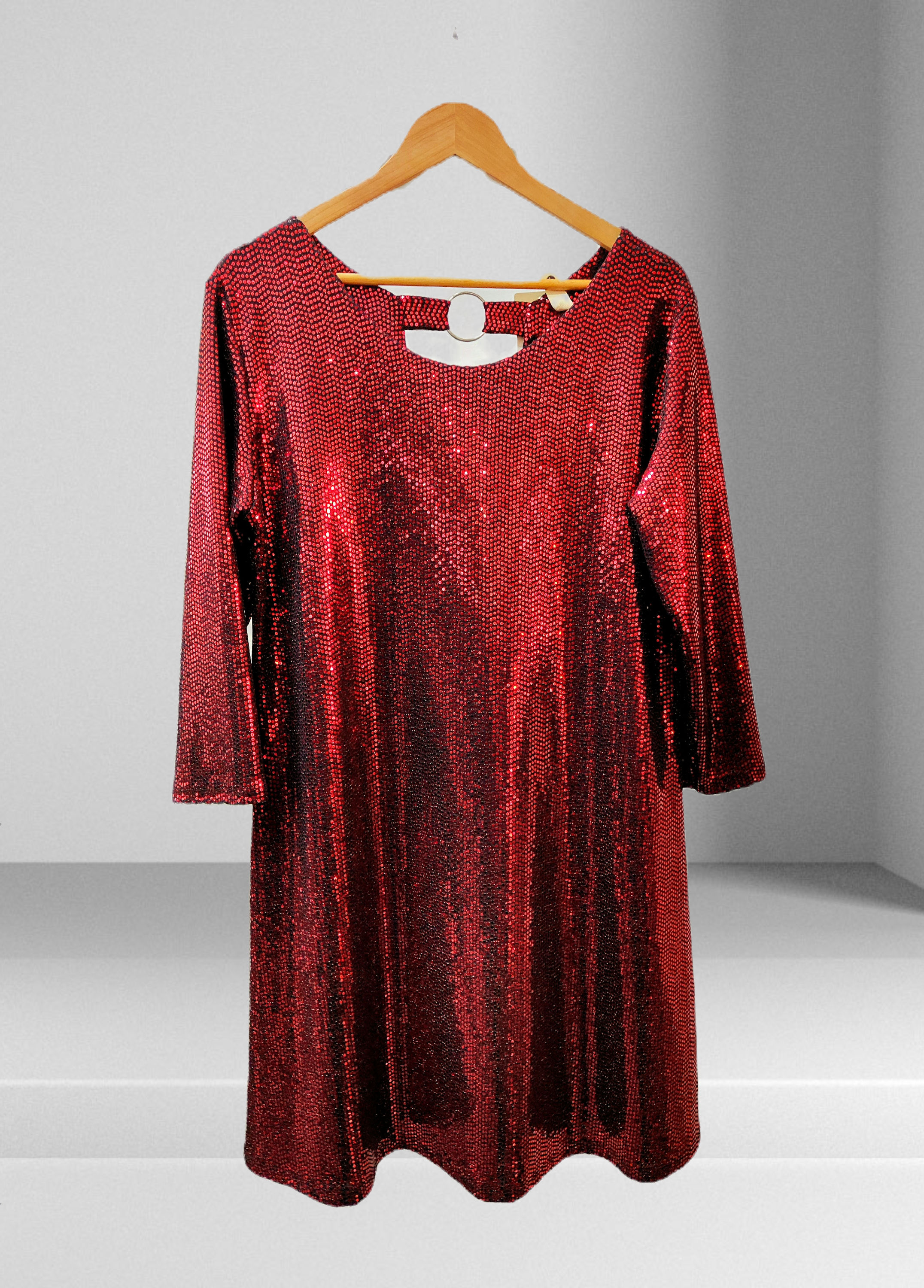 Φόρεμα παγιέτα γραμμή άλφα