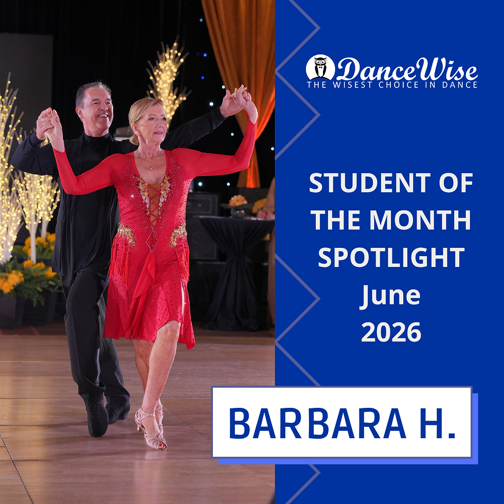 Barbara H. DanceWise student of the Month for June 2026