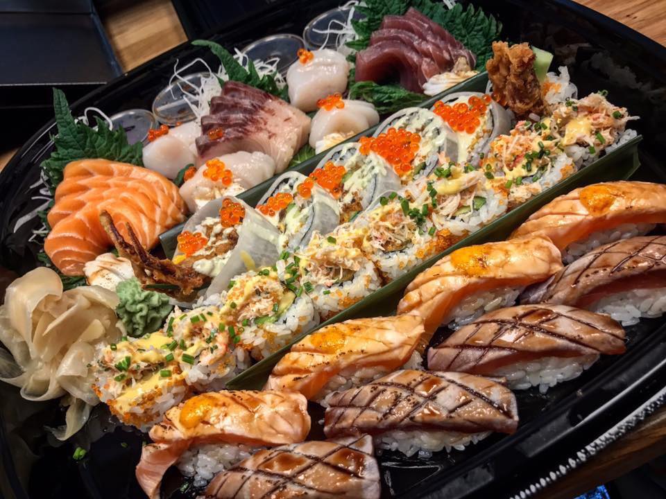 Arranged Food and Objects