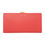 Thumbnail: Lulu Guinness Flat frame large purse, Red