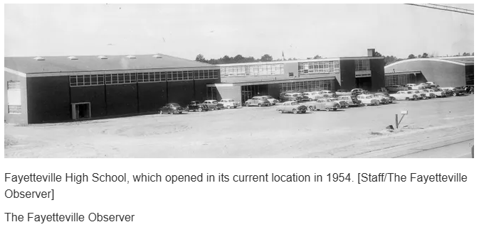 FHS Ft. Bragg Rd 1954
