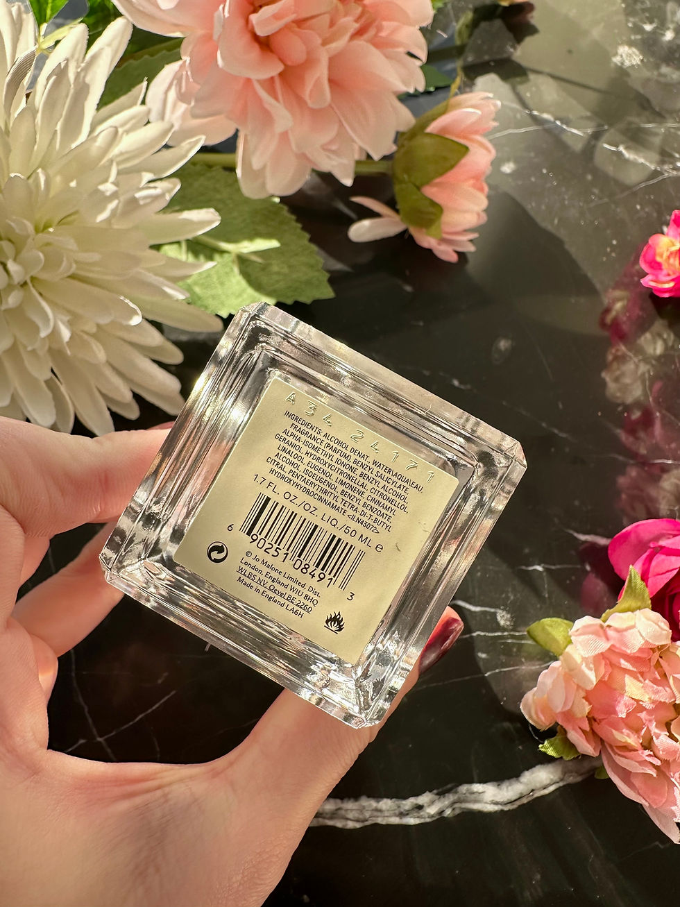 Thumbnail: Engraved Jo Malone Peony & Blush Suede Cologne