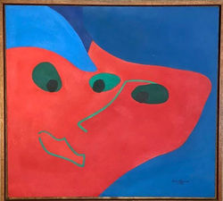 Mascaras oleo s-t 85x85cm indisponivel