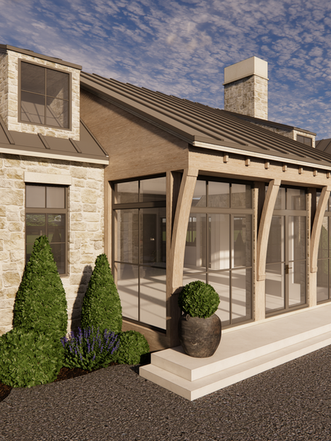 Refining the details at River Road Farmhouse