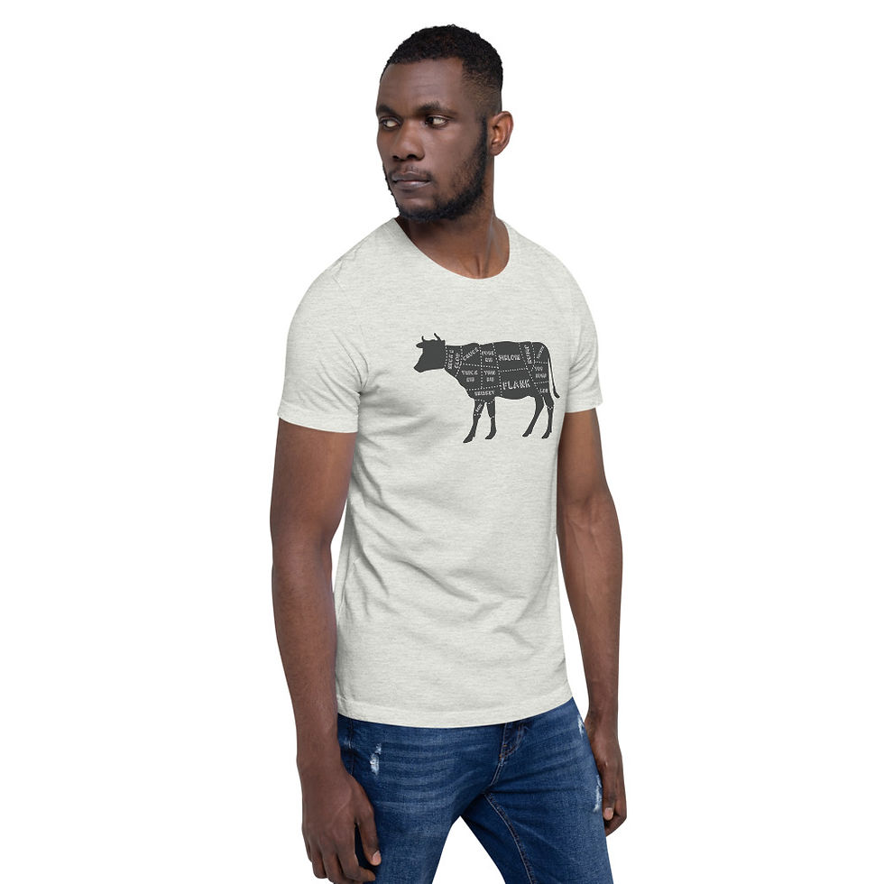 Thumbnail: Cow Butchery Chart T-Shirt
