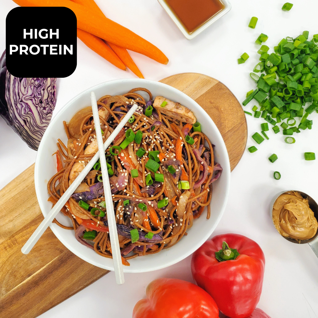 Peanut Chicken Lo Mein