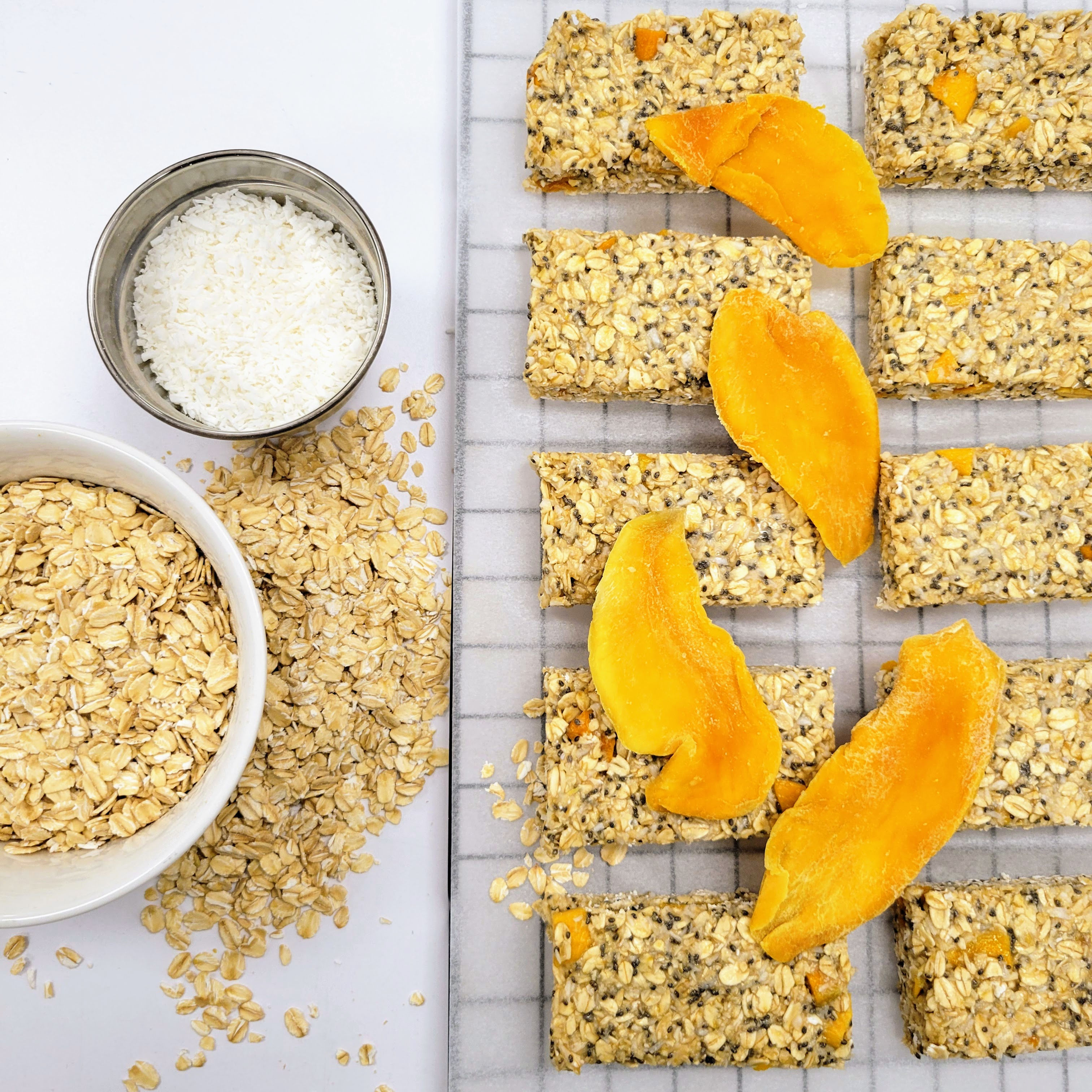 Tropical Mango Protein Bars