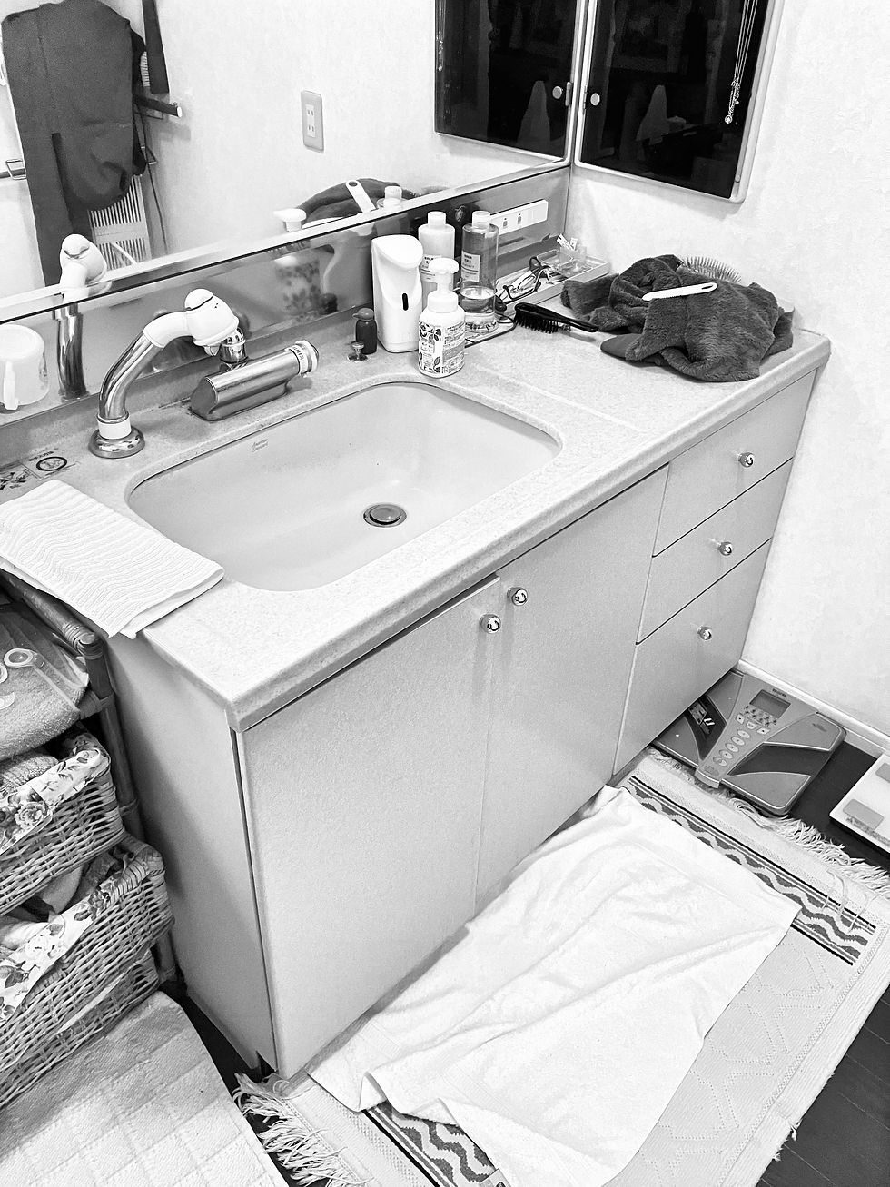 グッドハート 洗面化粧台交換工事 施工事例