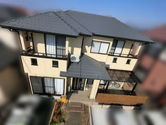 屋根塗装工事　熊本市北区Ｙ様邸