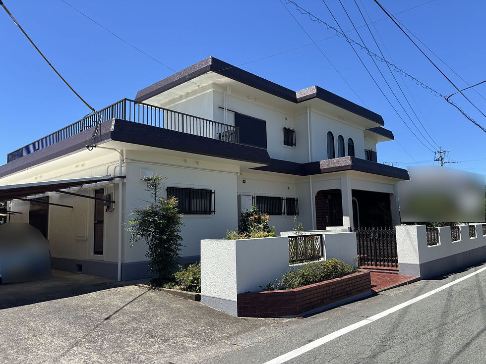 【阿蘇市】外壁塗装と屋上防水工事