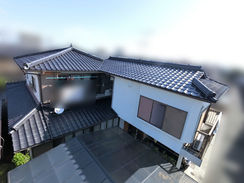 屋根補修塗装工事　熊本市南区Ｎ様邸