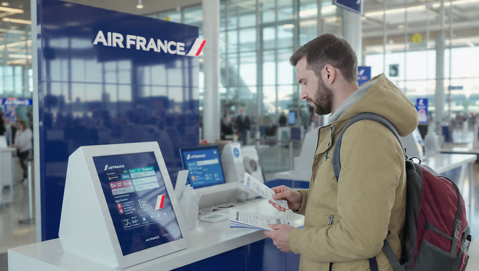 Air France name change fee for flight ticket correction