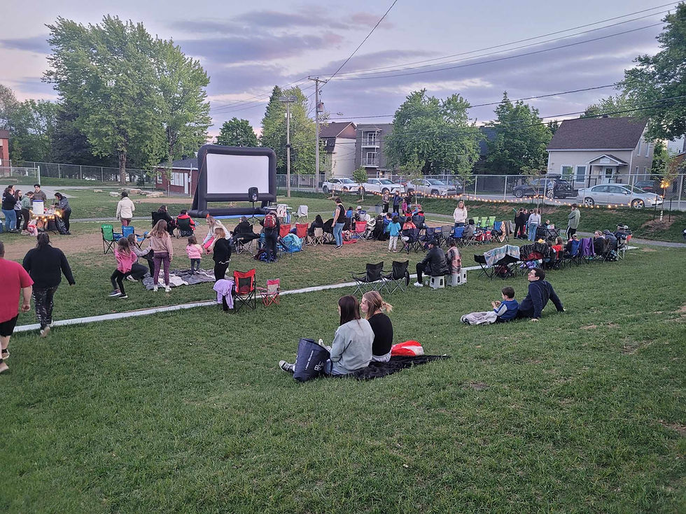 Cinéma en plein air