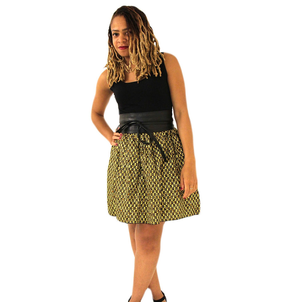 Miniature : Jupe wax - LARA