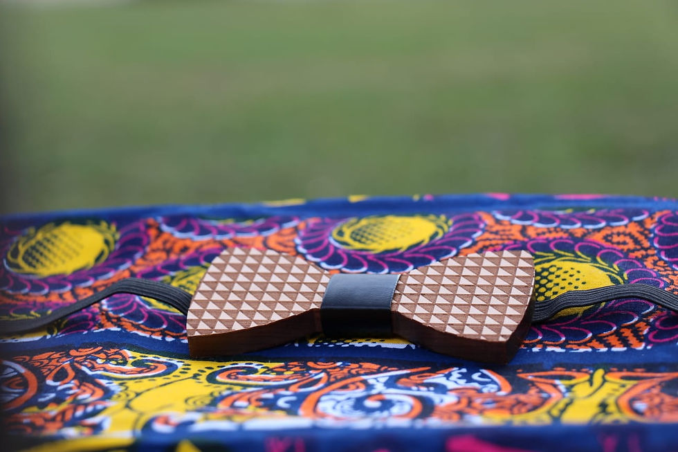 Miniature : Noeud papillon en bois mariage