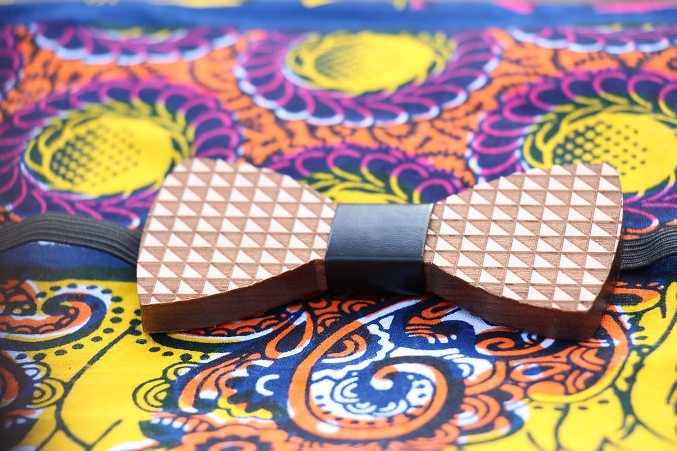 Miniature : Noeud papillon en bois mariage