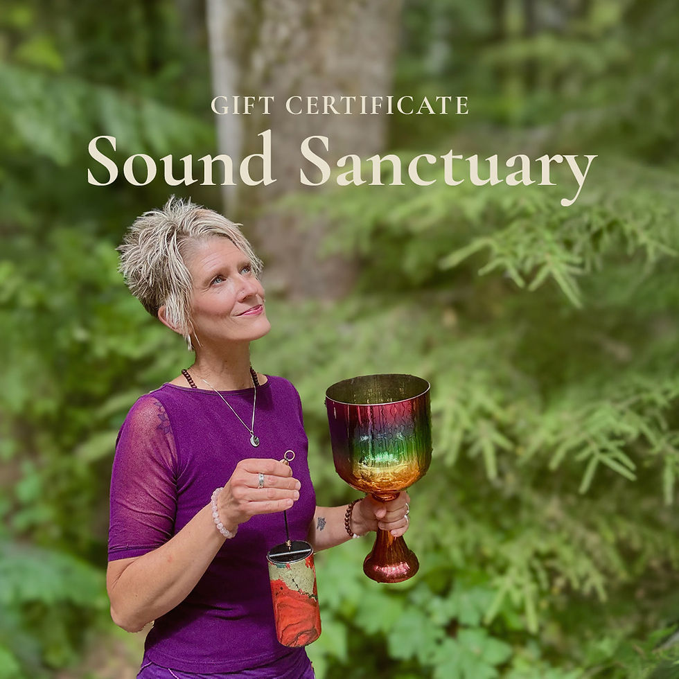 Sound Sancturary Gift Certificate