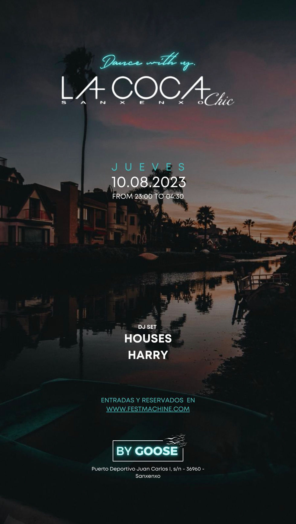 JUEVES 10 BYGOOSE LA COCA CHIC  +21