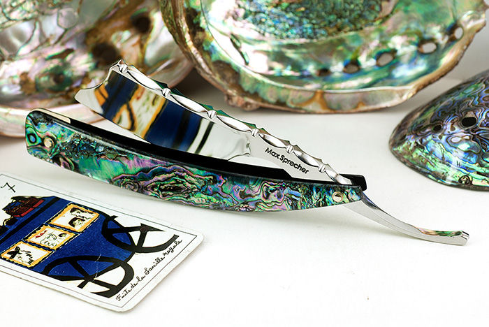 Max Sprecher Razors • 9/8・Spanish Point・Abalone • Made in USA
