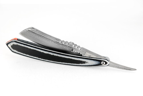 Alex Jacques Custom・6/8 - Damascus・G10 Black/Gray