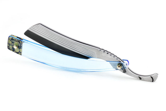 Thumbnail: Max Sprecher Razors・7/8・Irish Point・Suminagashi・Takefu V2・Made in USA