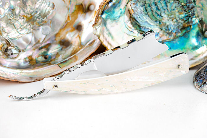 Thumbnail: Max Sprecher Razors ・9/8・Spanish Point・Gold-Lip・Awabi