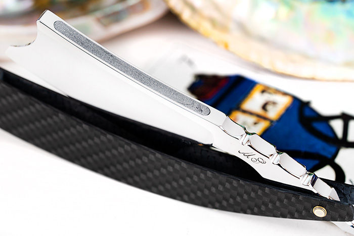 Max Sprecher Straight Razors 9/8・Spanish Point・Mokume Game