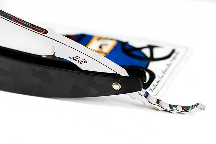 Thumbnail: Max Sprecher Razor・9/8・Mokume Gane・Copper・Forged Carbon Fiber・Made in USA