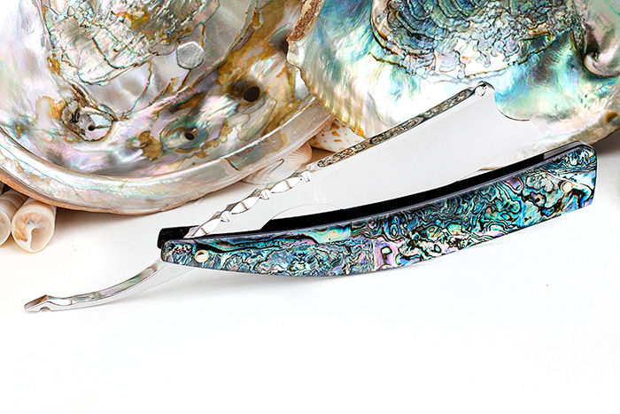 Thumbnail: Max Sprecher Razors・9/8・Spanish Point・Abalone・Made in USA
