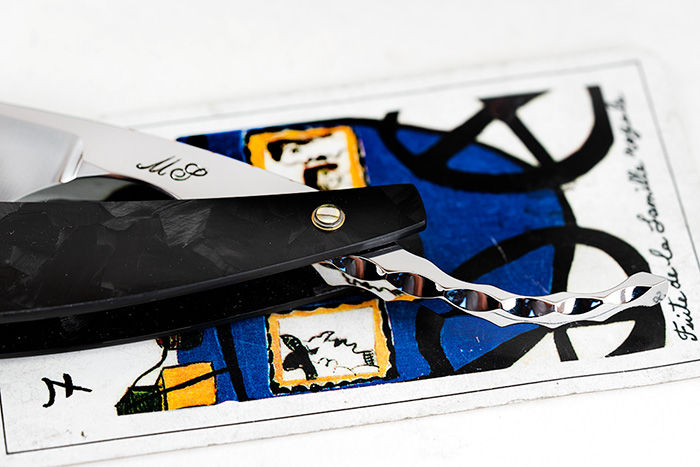 Thumbnail: Max Sprecher Razor・9/8・Mokume Gane・Copper・Forged Carbon Fiber・Made in USA