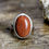 Thumbnail: Max Sprecher Jewelry - Sparkling Goldstone Silver Ring
