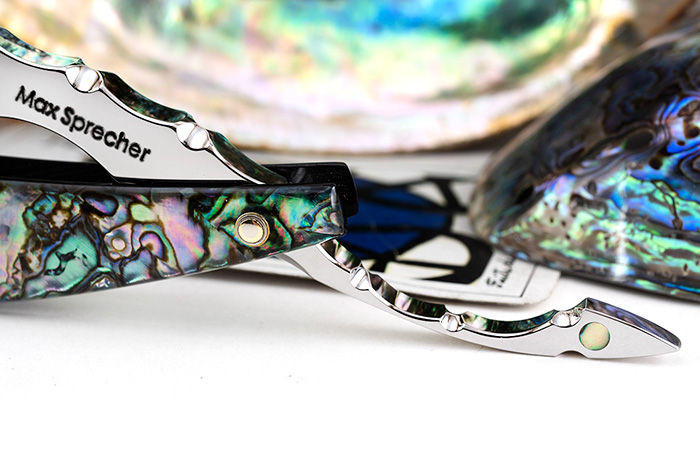 Thumbnail: Max Sprecher Razors・9/8・Spanish Point・Abalone・Made in USA