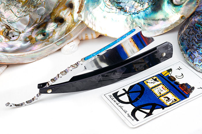 Thumbnail: 9/8・Spanish Point・Blue Opal・Forged Carbon Fiber
