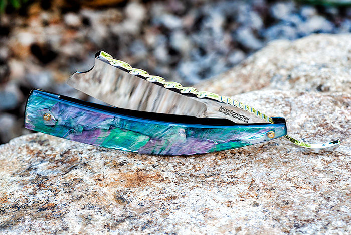 Thumbnail: Max Sprecher Customs・9/8-・Barber's Notch・Dark Angel Wing Abalone・Made in USA