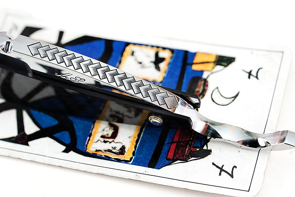 Thumbnail: 9/8・Barber's Notch・Engraving・CF Twill