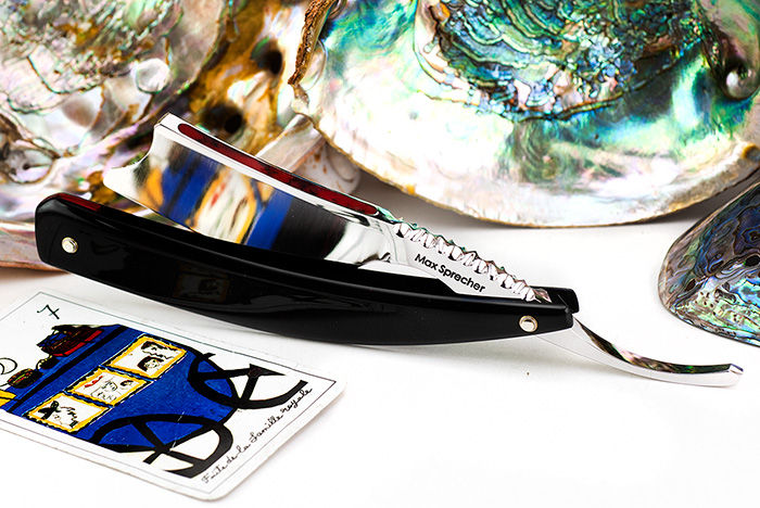 Max Sprecher Razors・9/8・Spanish Point・Red Jasper・Made in USA