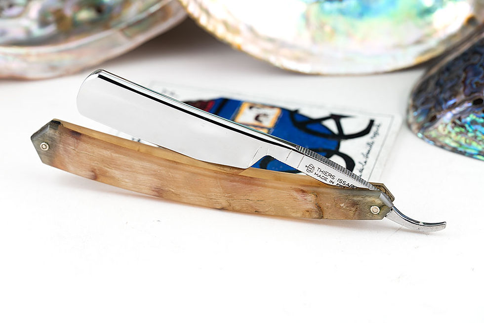 Thumbnail: Thiers Issard ・13/16・Ram's Horn・France・Straight Razor